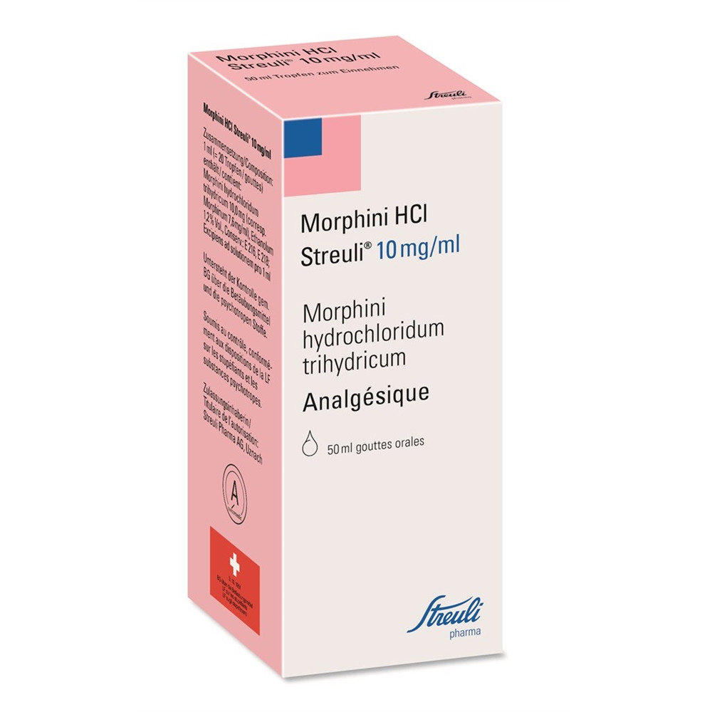 Morphini HCl Streuli 10 mg/ml, Tropfen zum Einnehmen