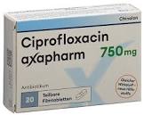 Ciprofloxacin axapharm 750 mg, Filmtabletten