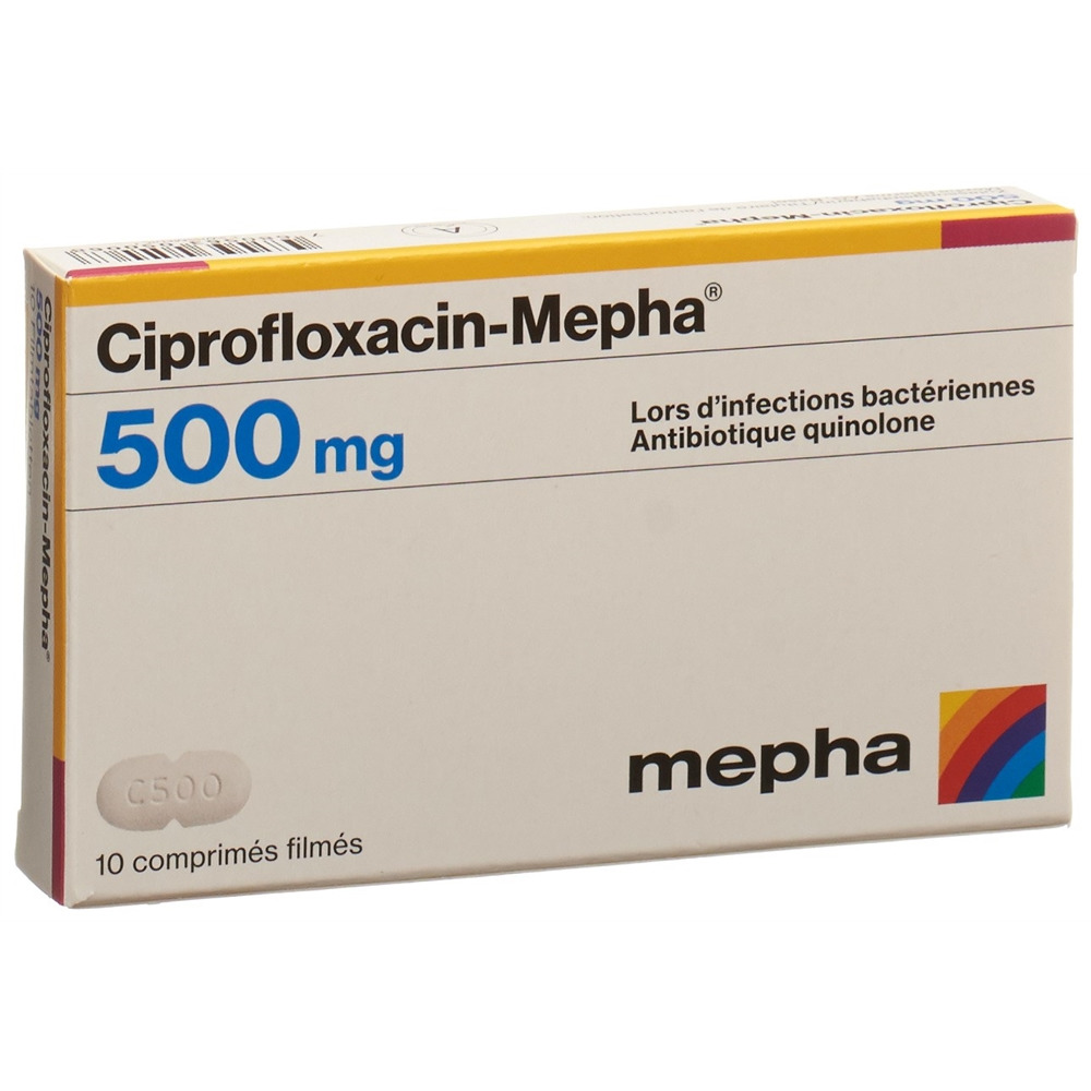 Ciprofloxacin Zentiva 500 mg, Filmtabletten