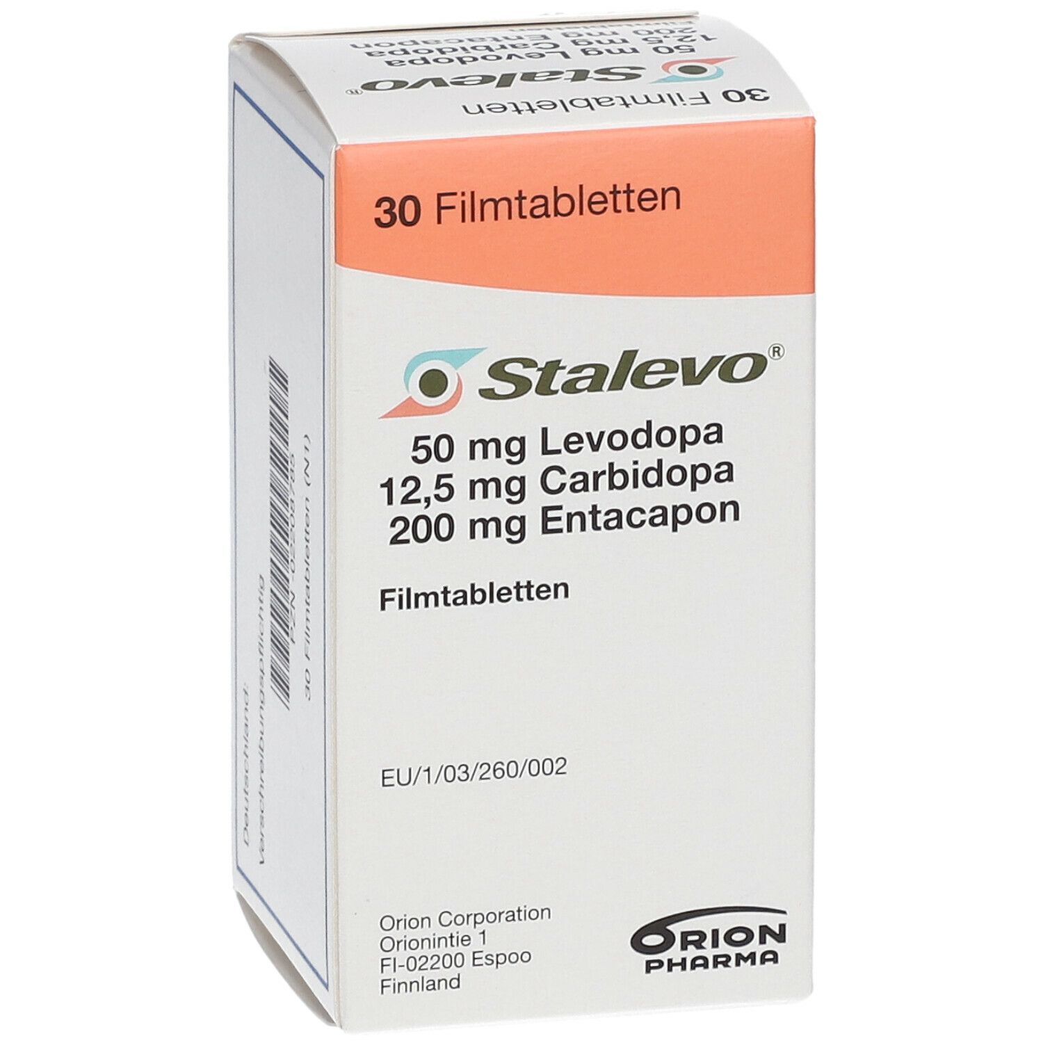 Stalevo 50/12.5/200 mg, Filmtabletten
