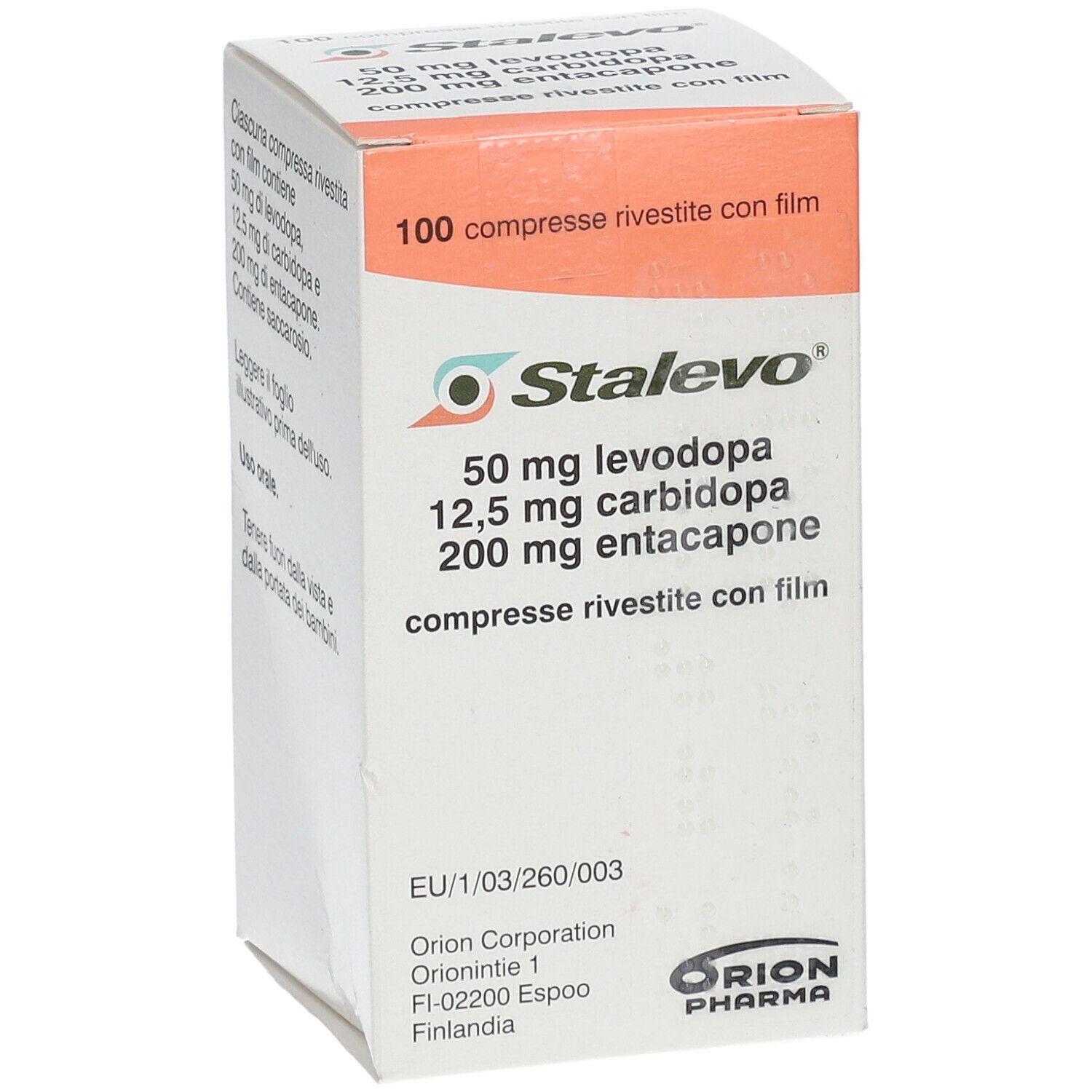 Stalevo 50/12.5/200 mg, Filmtabletten