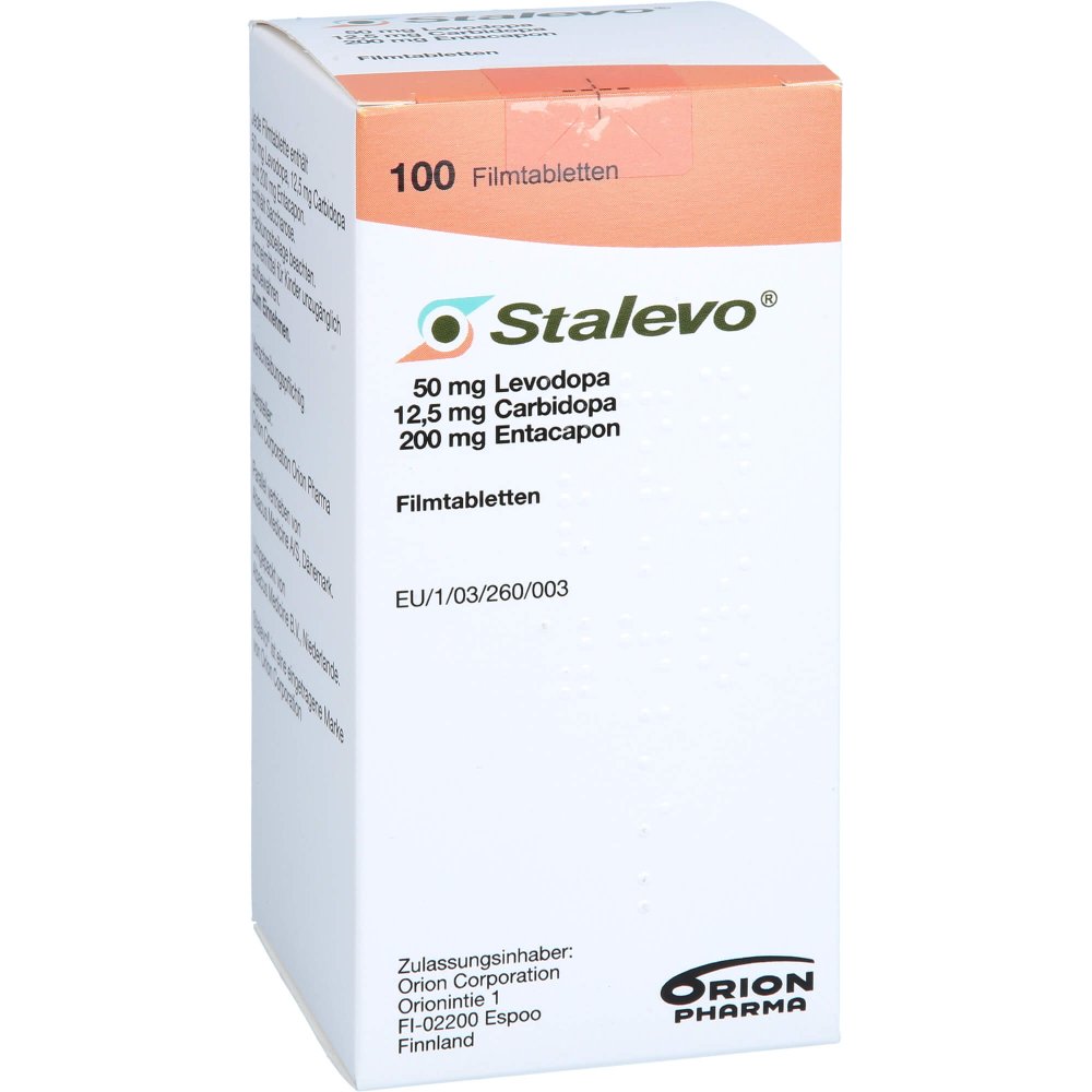Stalevo 50/12.5/200 mg, Filmtabletten