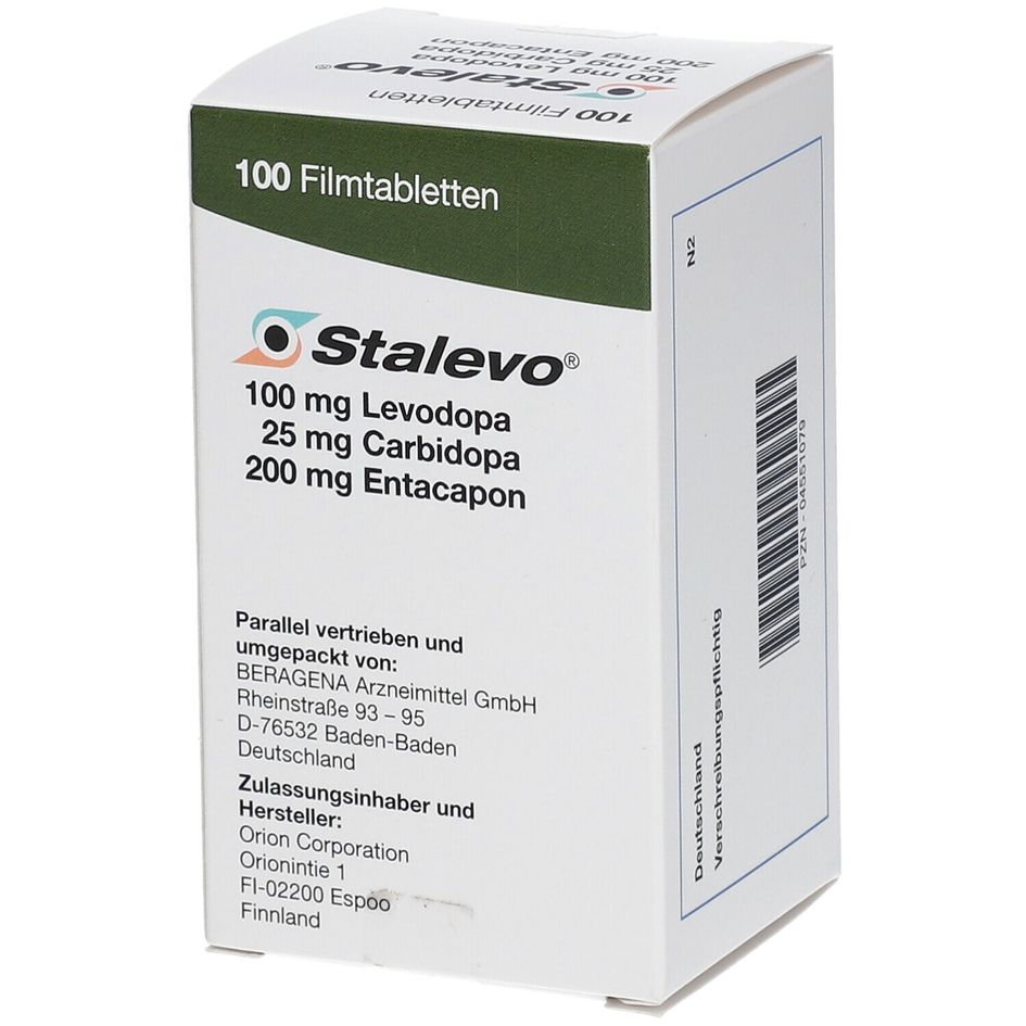 Stalevo 100/25/200 mg, Filmtabletten