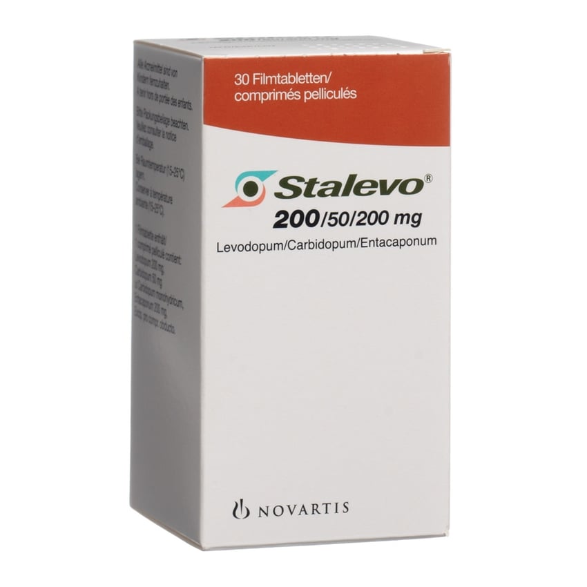 STALEVO cpr pell 200/50/200mg bte 30 pce