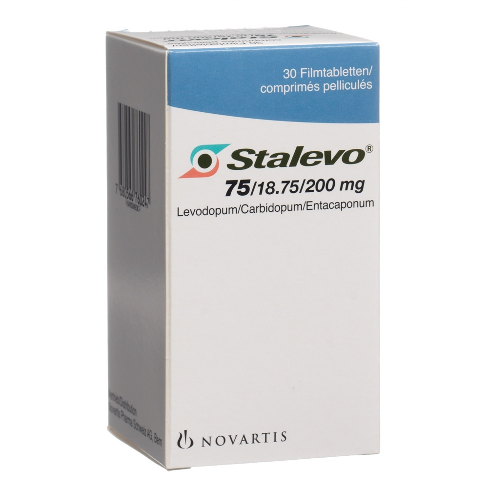 STALEVO cpr pell 75/18.75/200mg bte 30 pce