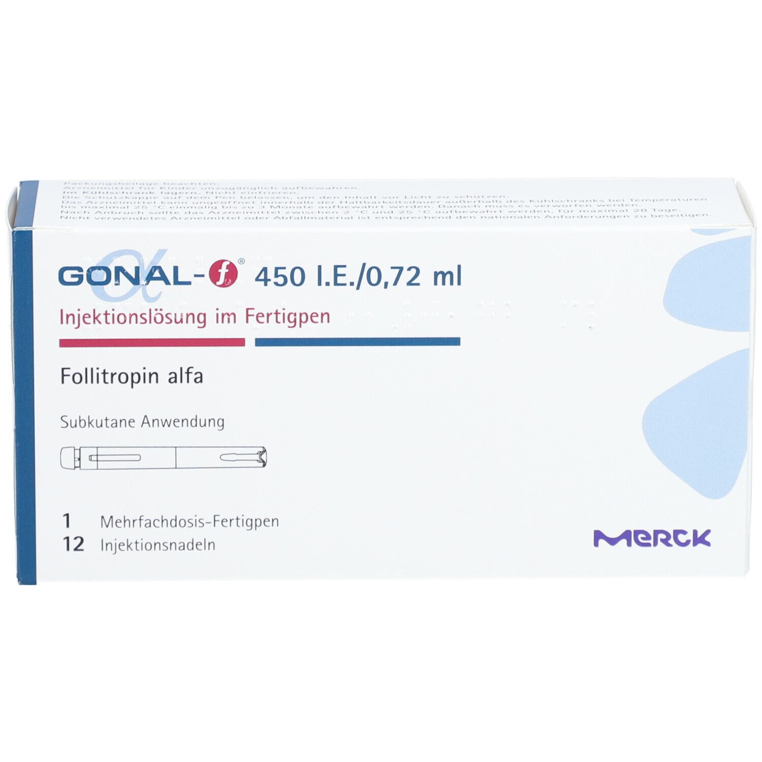 Gonal-f PEN 450 U.I./0.72 ml, Injektionslösung
