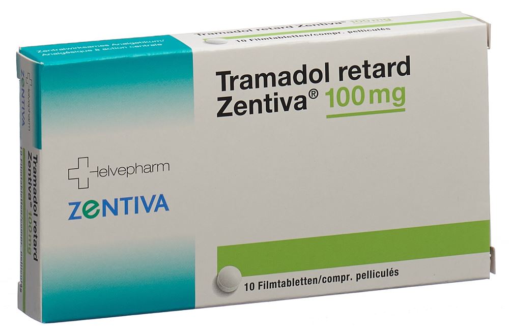 TRAMADOL retard Zentiva 100 mg 10 pce