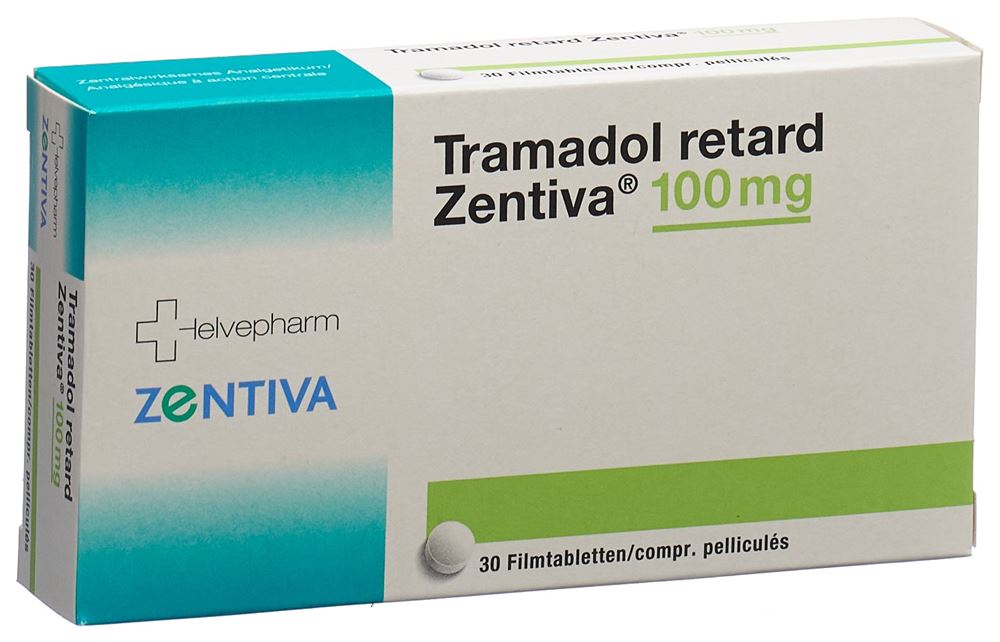 TRAMADOL retard Zentiva 100 mg 30 pce