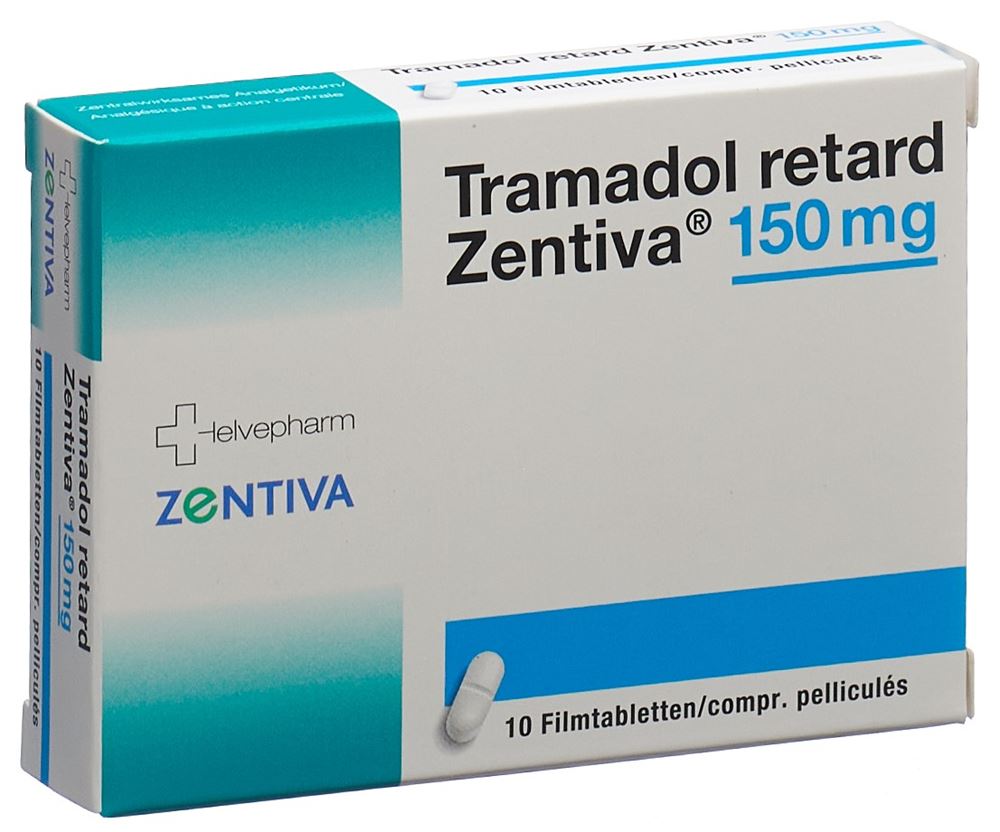 TRAMADOL retard Zentiva 150 mg 10 pce
