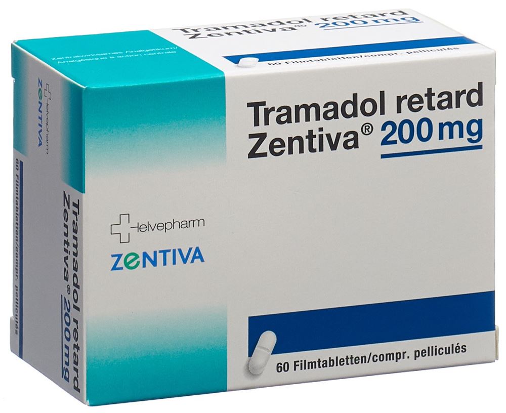TRAMADOL retard Zentiva 200 mg 60 pce