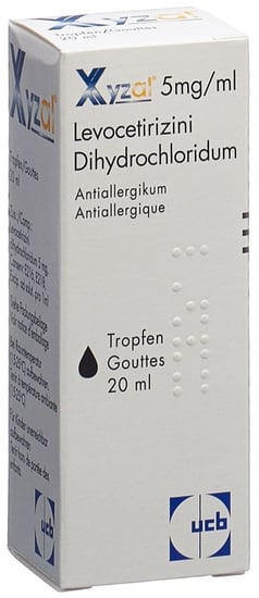 Xyzal, gouttes