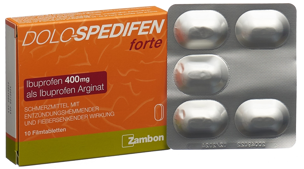 DOLO SPEDIFEN forte cpr pell 400 mg 10 pce
