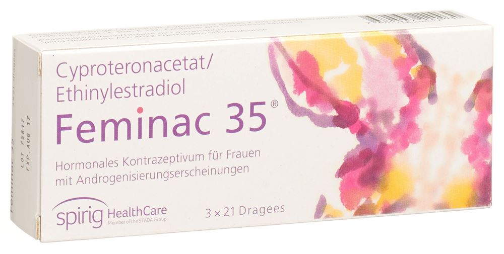 FEMINAC 35 drag 2 mg 3x21 pce