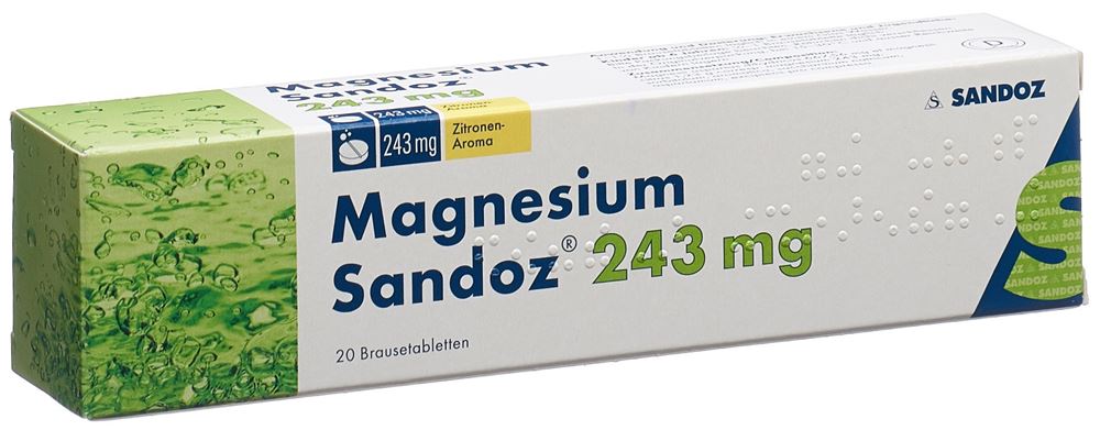 Magnesium Sandoz, Brausetabletten