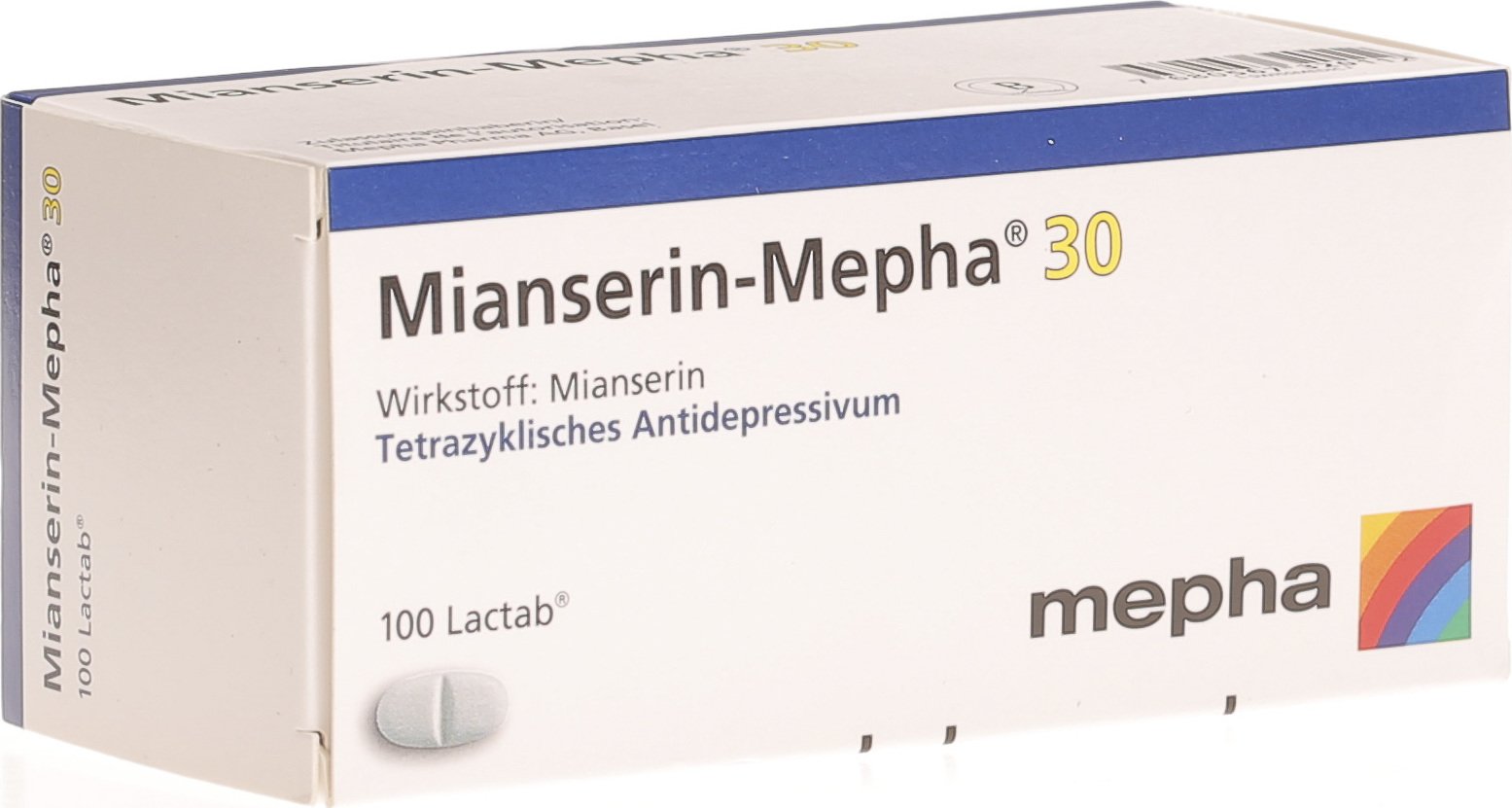 Mianserin-Mepha 30 mg, Filmtabletten