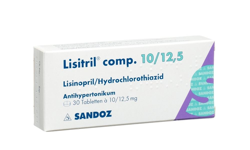 LISITRIL comp. cpr 10/12.5 mg 30 pce