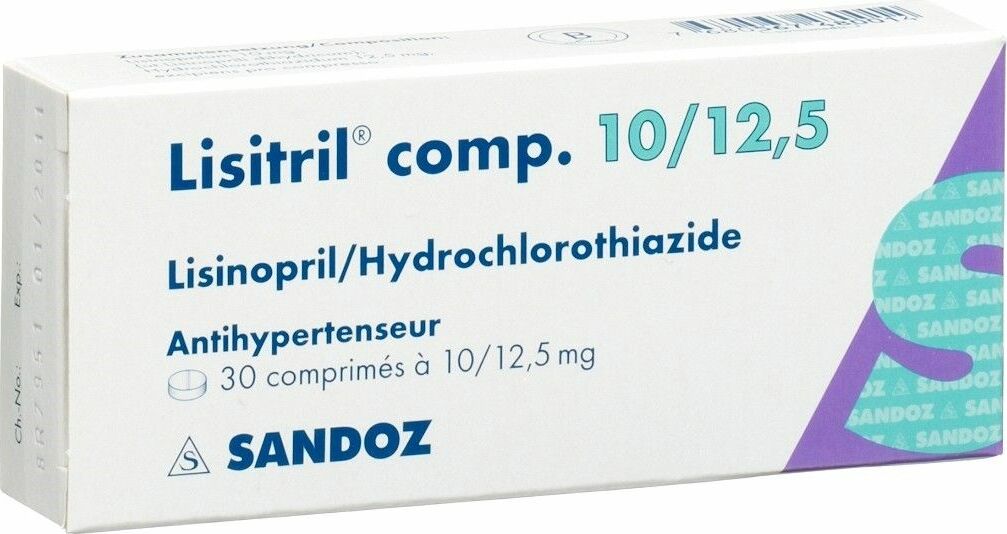 Lisitril comp. 10/12.5, Tabletten