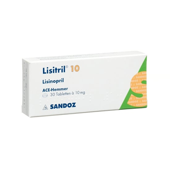 Lisitril comp. 10/12.5, Tabletten