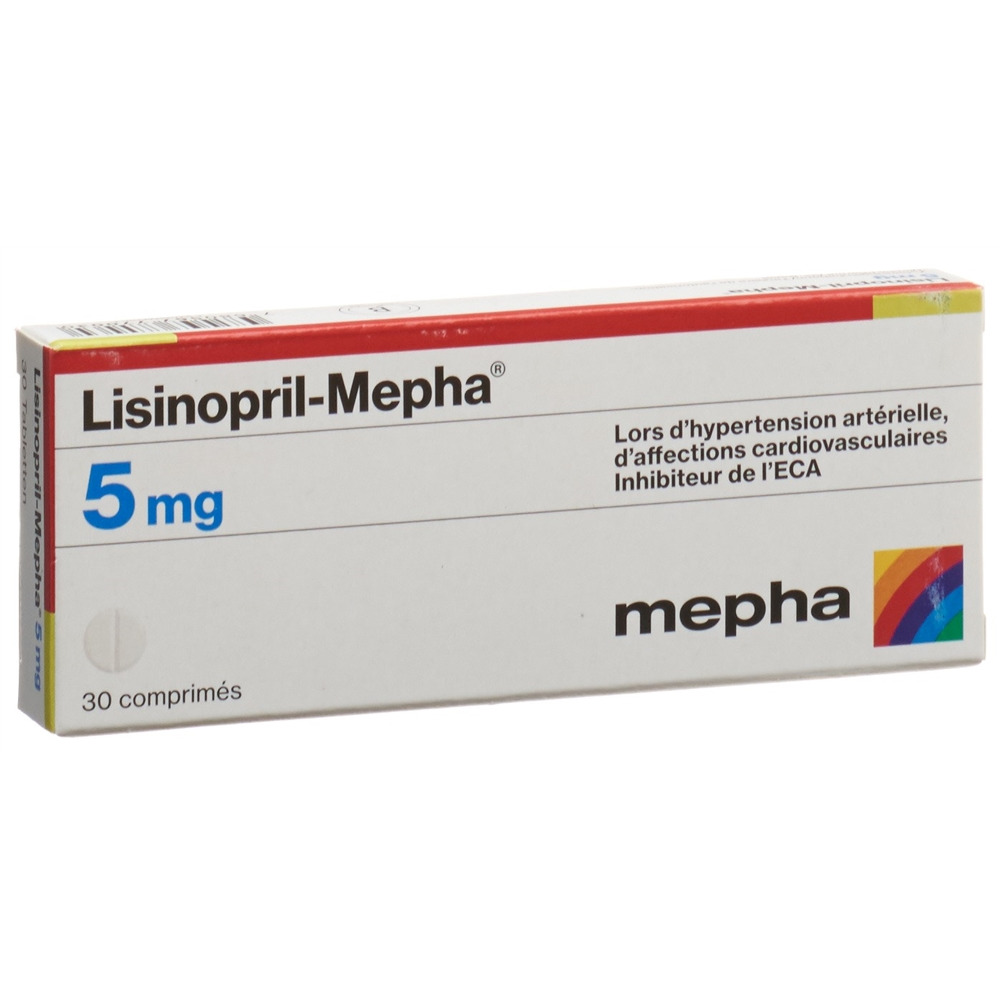 LISINOPRIL Mepha cpr 5 mg 100 pce