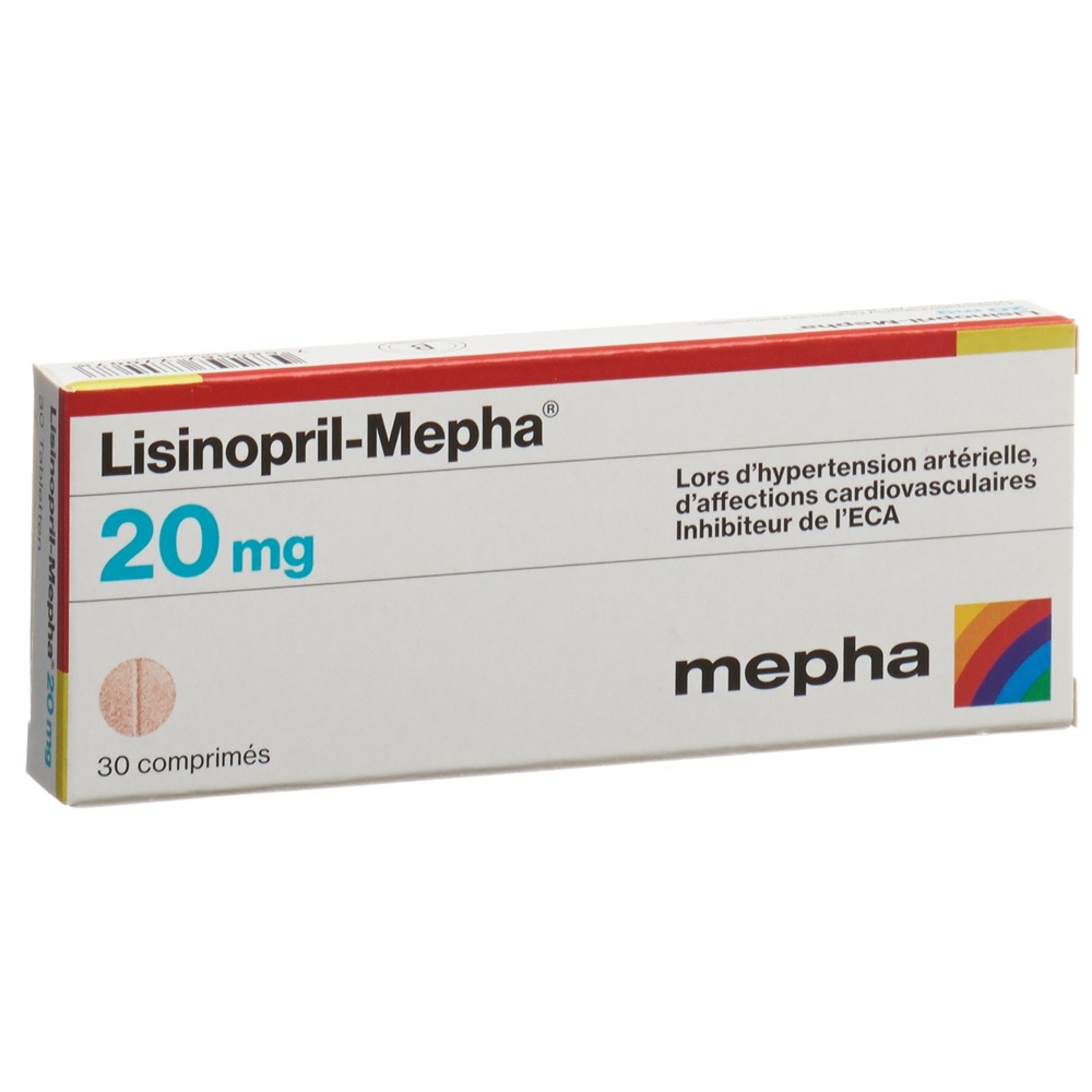 LISINOPRIL Mepha cpr 20 mg 30 pce