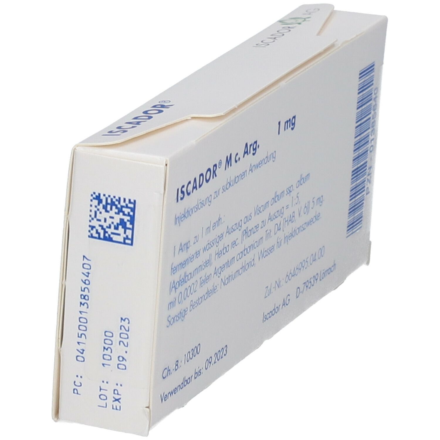 Iscador M c. Arg. 1 mg, Injektionslösung (s.c.)