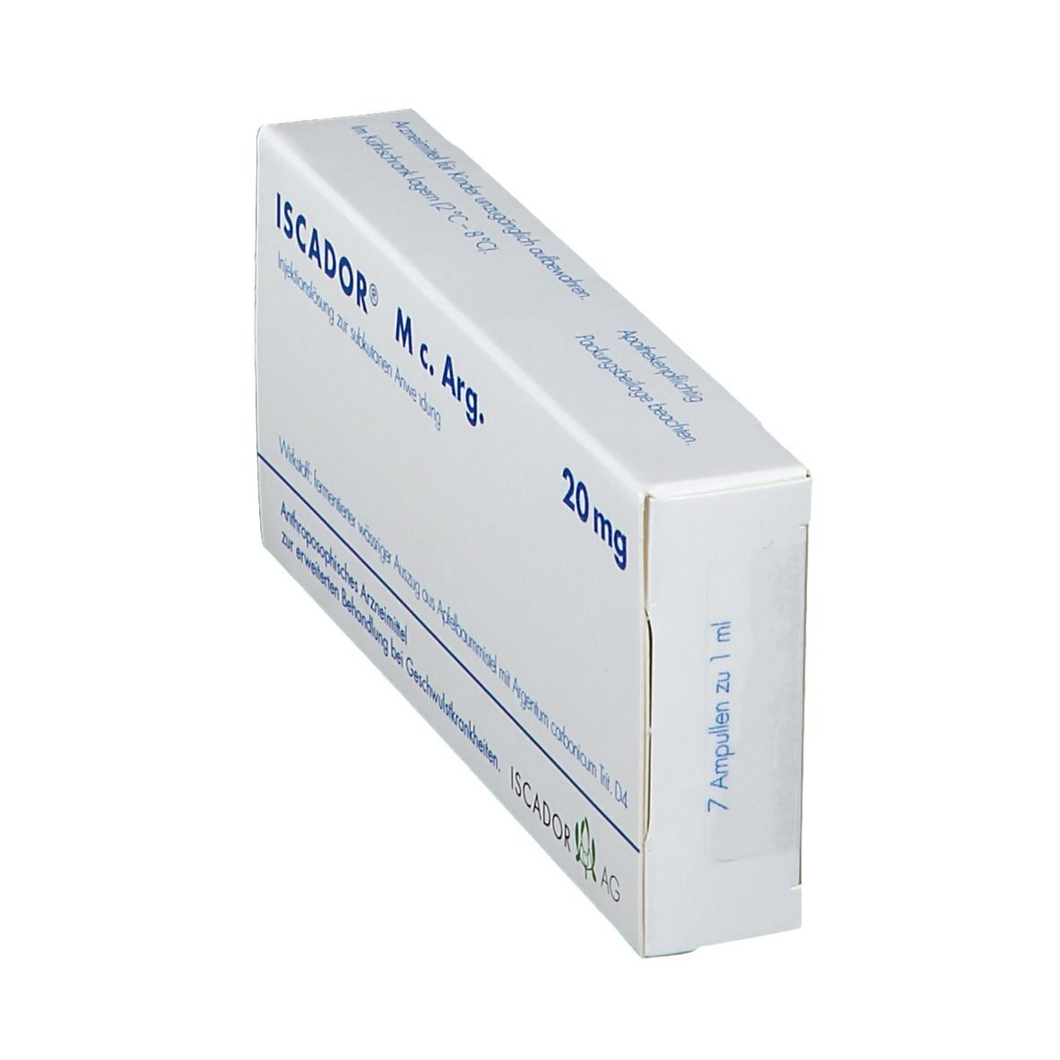 Iscador M c. Arg. 20 mg, Injektionslösung (s.c.)