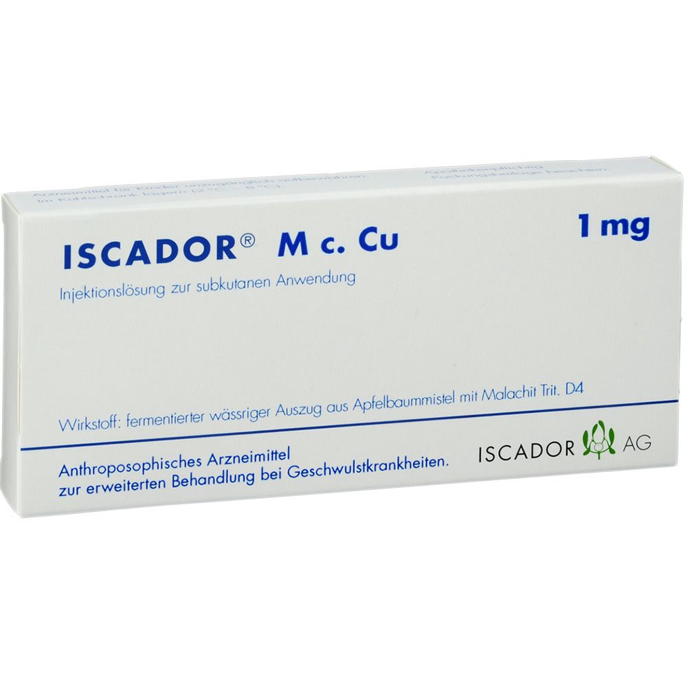 Iscador M c. Cu 1 mg, Injektionslösung (s.c.)