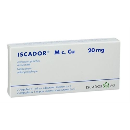Iscador M c. Cu 20 mg, Injektionslösung (s.c.)