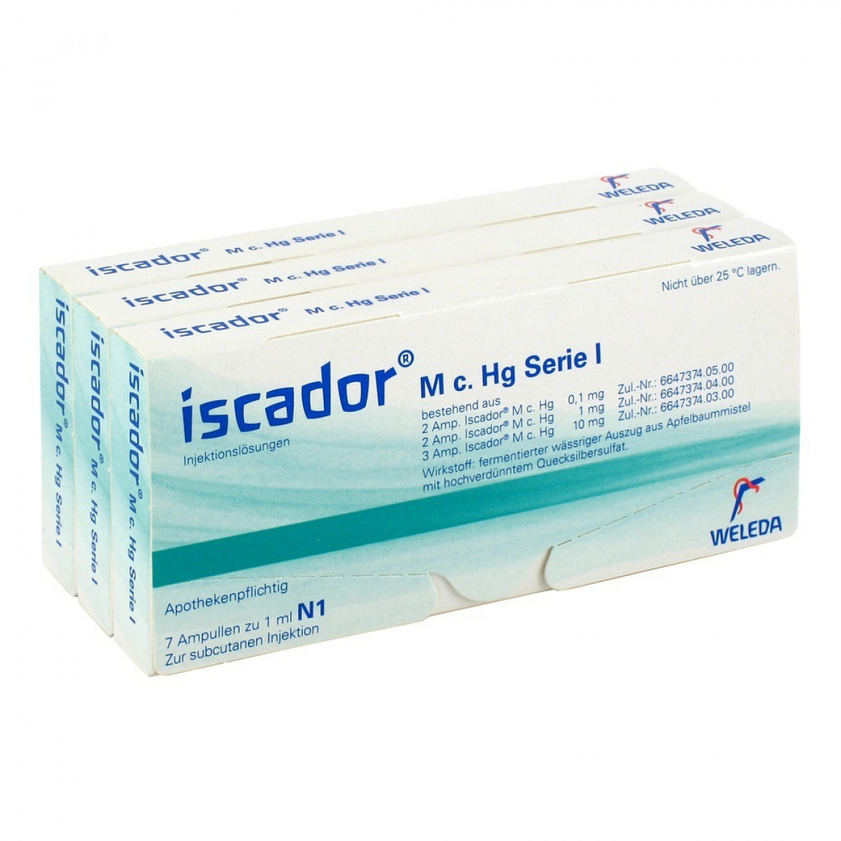Iscador M c. Hg 0,1 mg, Injektionslösung (s.c.)