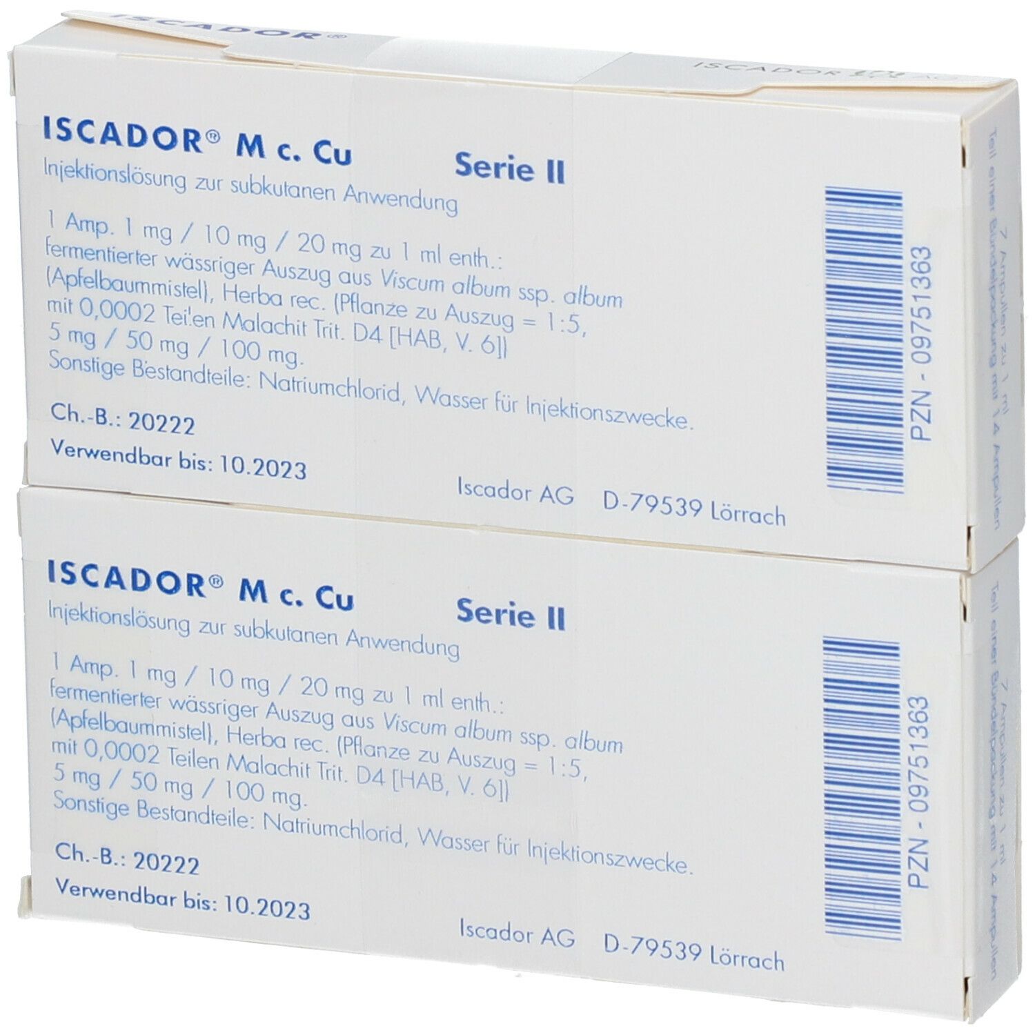 Iscador A 1 mg, Injektionslösung (s.c.)