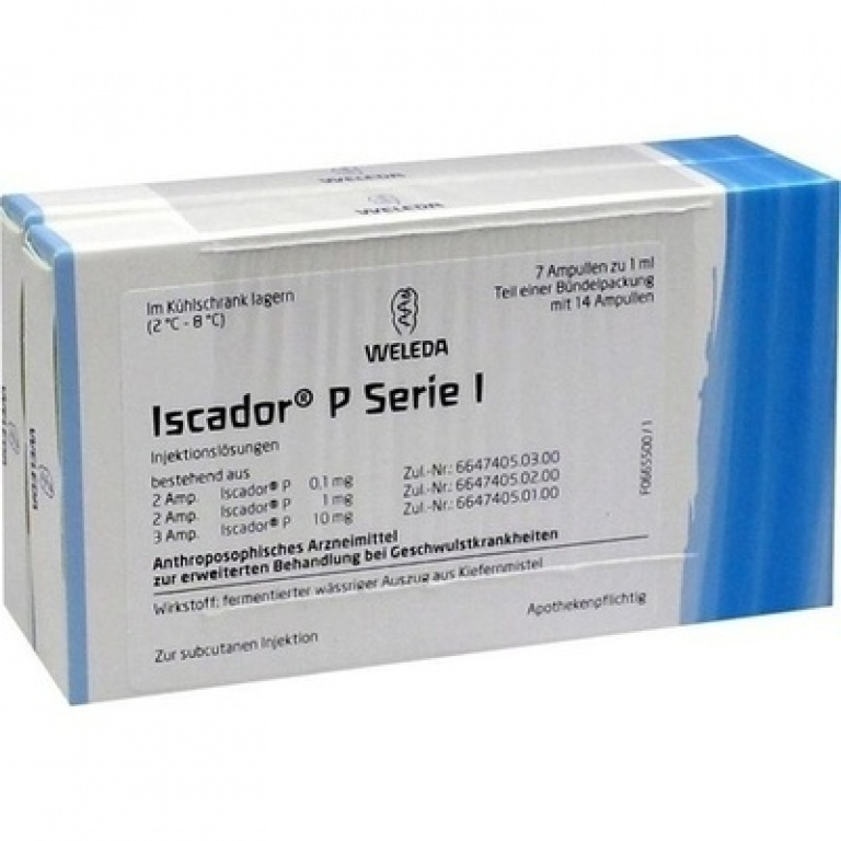 Iscador P 0,1 mg, Injektionslösung (s.c.)