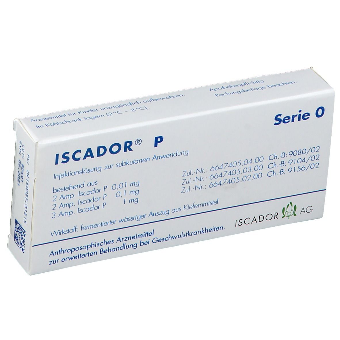 Iscador P c. Hg 0,01 mg, Injektionslösung (s.c.)