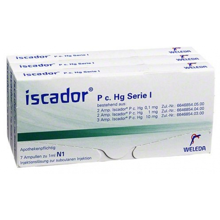 Iscador P c. Hg 0,1 mg, Injektionslösung (s.c.)