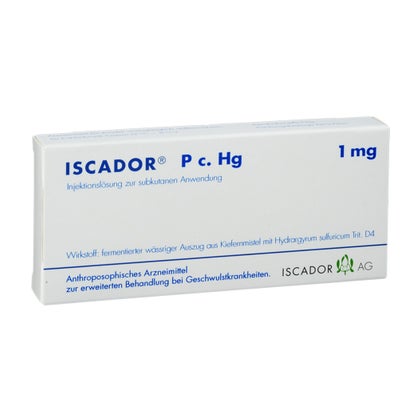 Iscador P c. Hg 1 mg, Injektionslösung (s.c.)