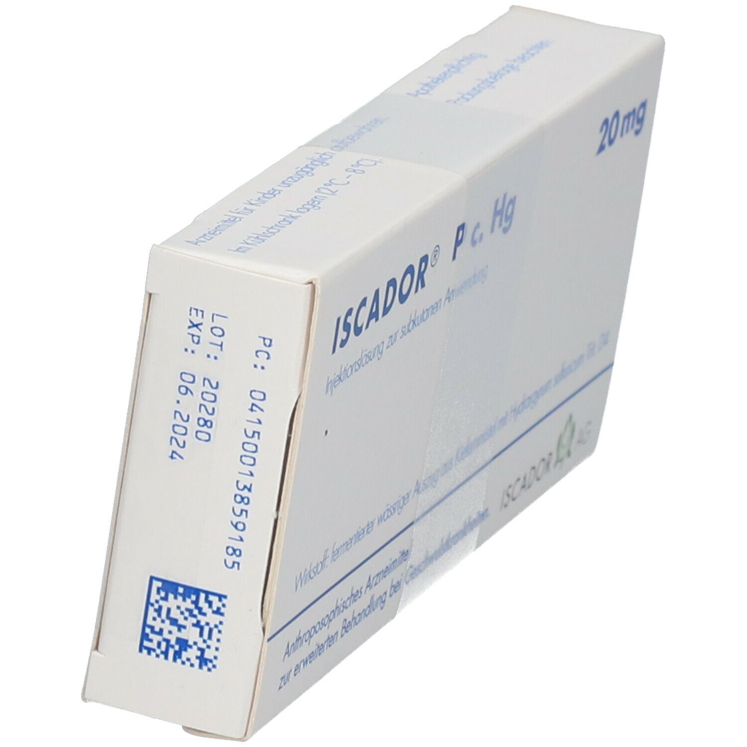 Iscador P c. Hg 20 mg, Injektionslösung (s.c.)