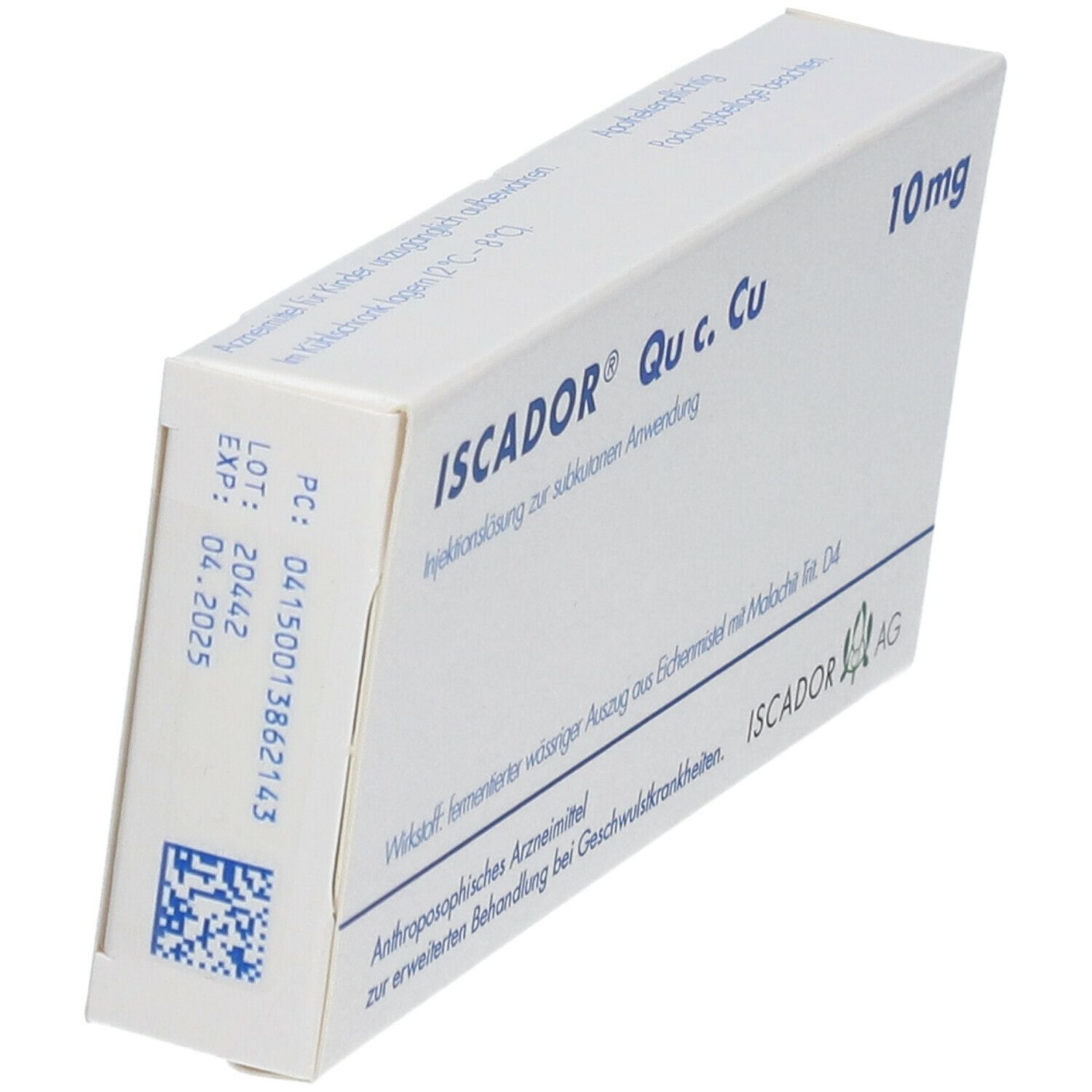 Iscador Qu c. Cu 10 mg, Injektionslösung (s.c.)