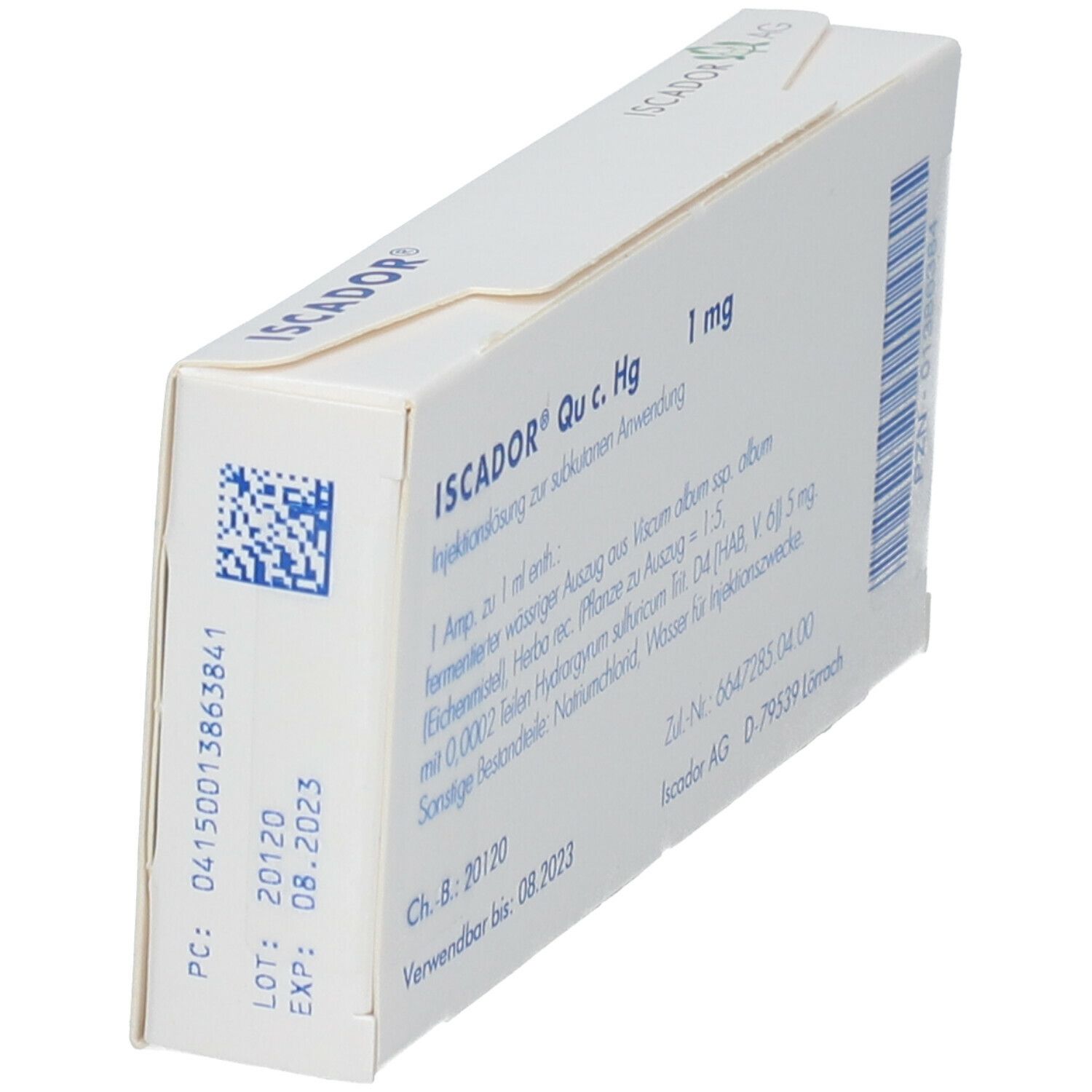 Iscador Qu c. Hg 0,01 mg, Injektionslösung (s.c.)