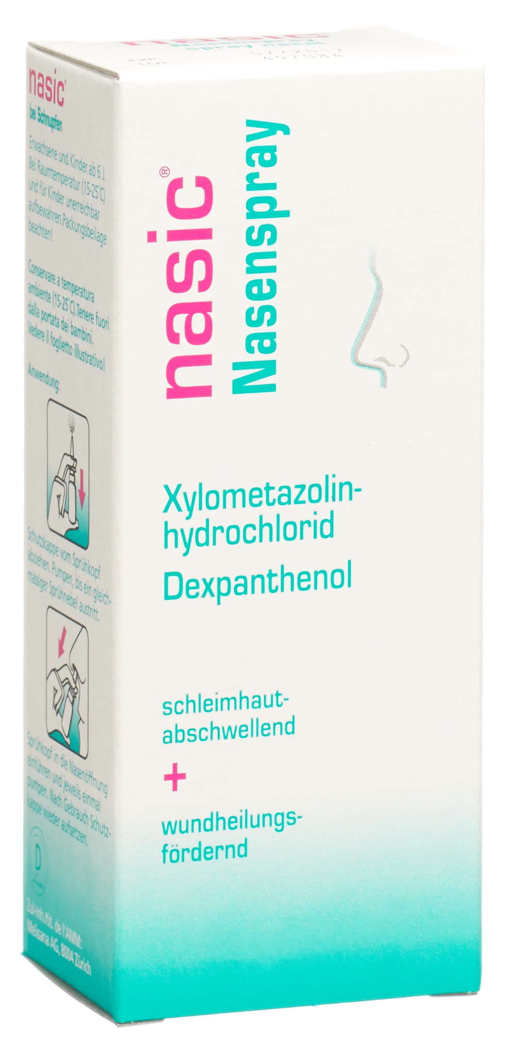 Nasic, Nasenspray
