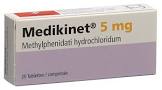 MEDIKINET cpr 5 mg 20 pce