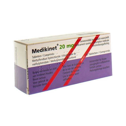 MEDIKINET cpr 20 mg 20 pce