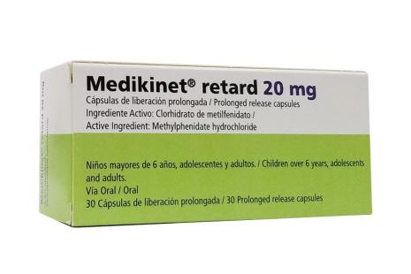 Medikinet 20 mg, Tabletten