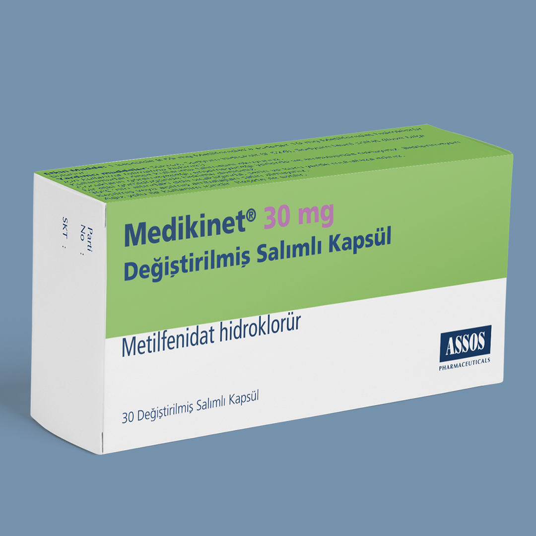 MEDIKINET MR caps 30 mg 50 pce
