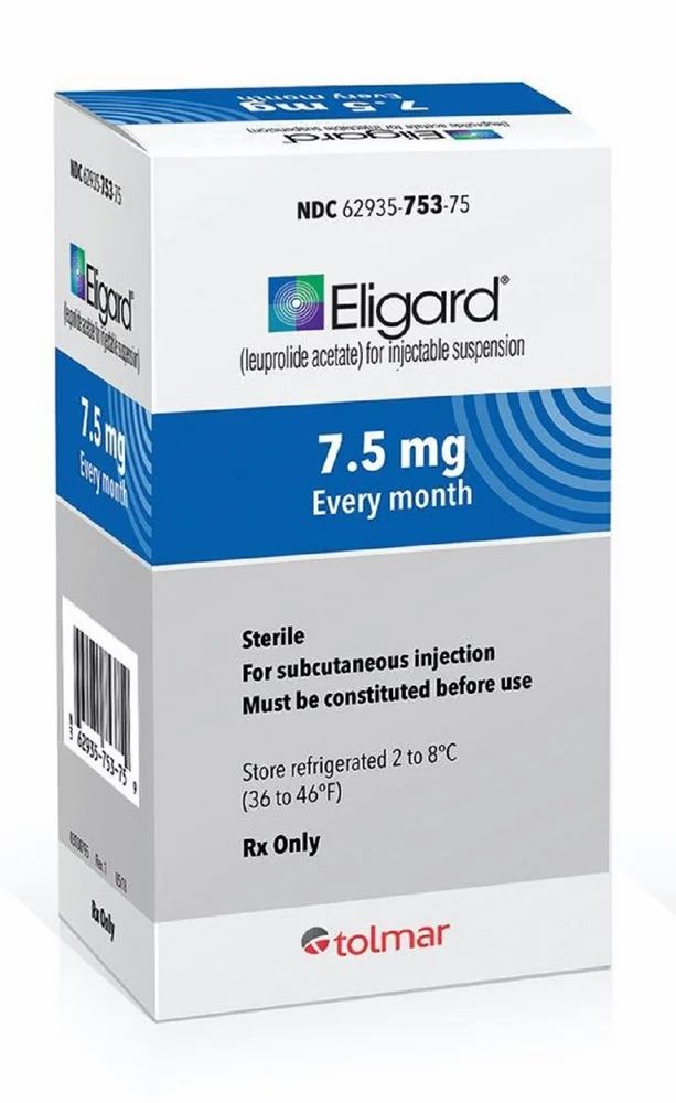 Eligard 7.5 mg, Pulver und Lösungsmittel zur Herstellung einer Depot-Injektionssuspension