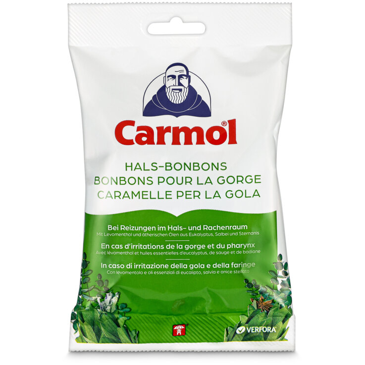 Carmol Bonbons contre la toux, comprimés à sucer