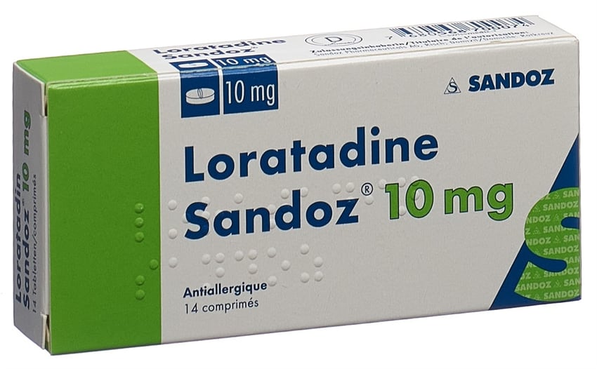 LORATADINE Sandoz cpr 10 mg blist 42 pce