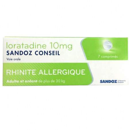 LORATADINE Sandoz cpr 10 mg blist 42 pce
