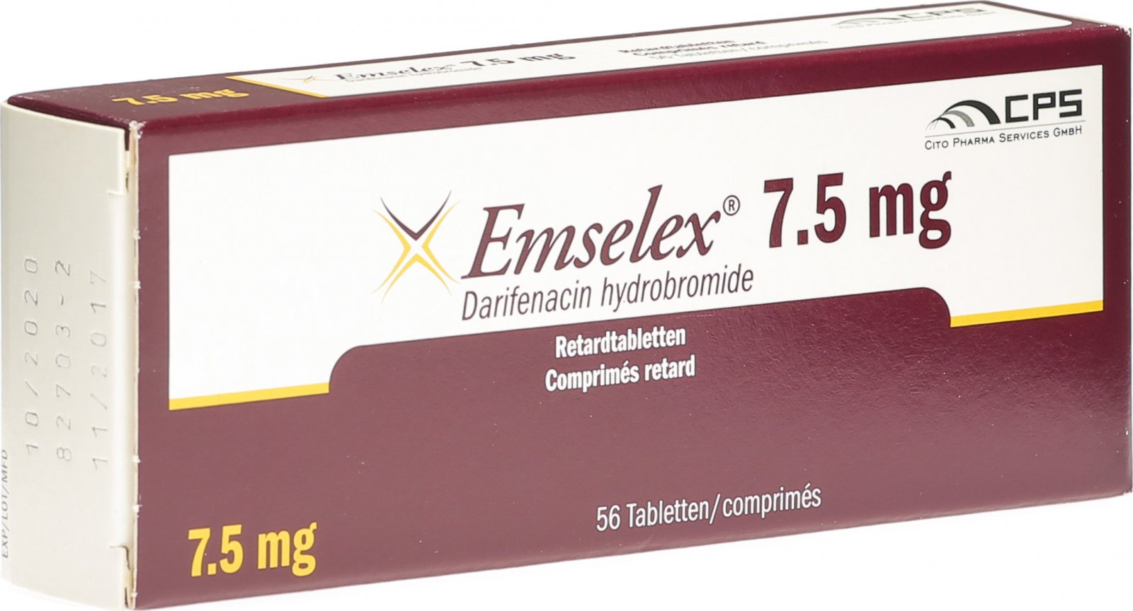 Emselex 7.5 mg, Retardtabletten