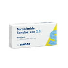 Torasemid Sandoz eco 2,5 mg, Tabletten