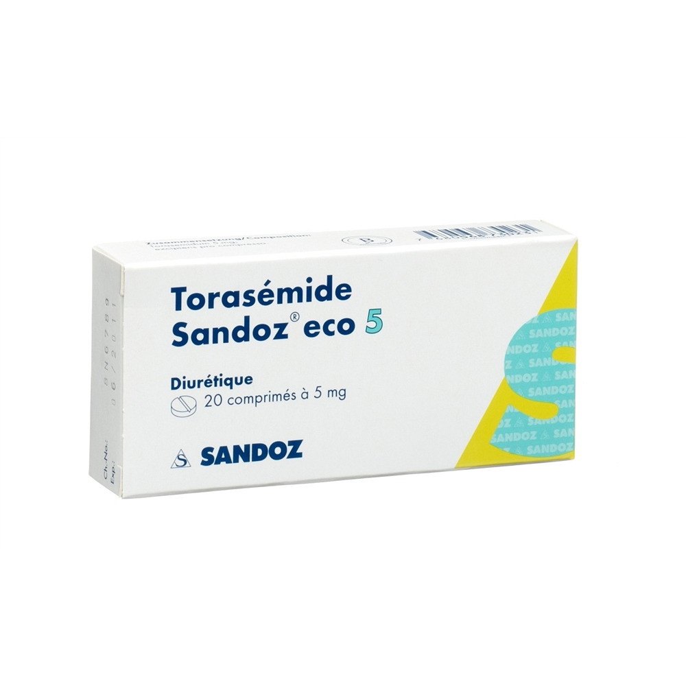 Torasemid Sandoz eco 5 mg, Tabletten