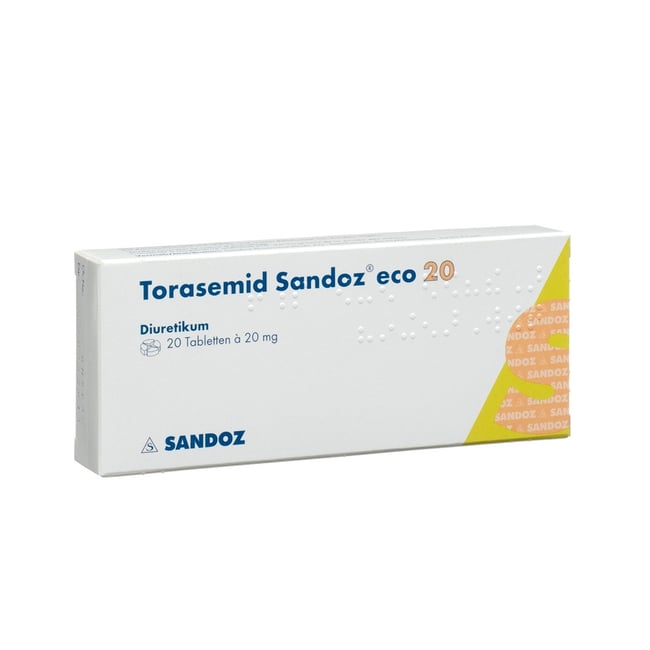Torasemid Sandoz eco 5 mg, Tabletten